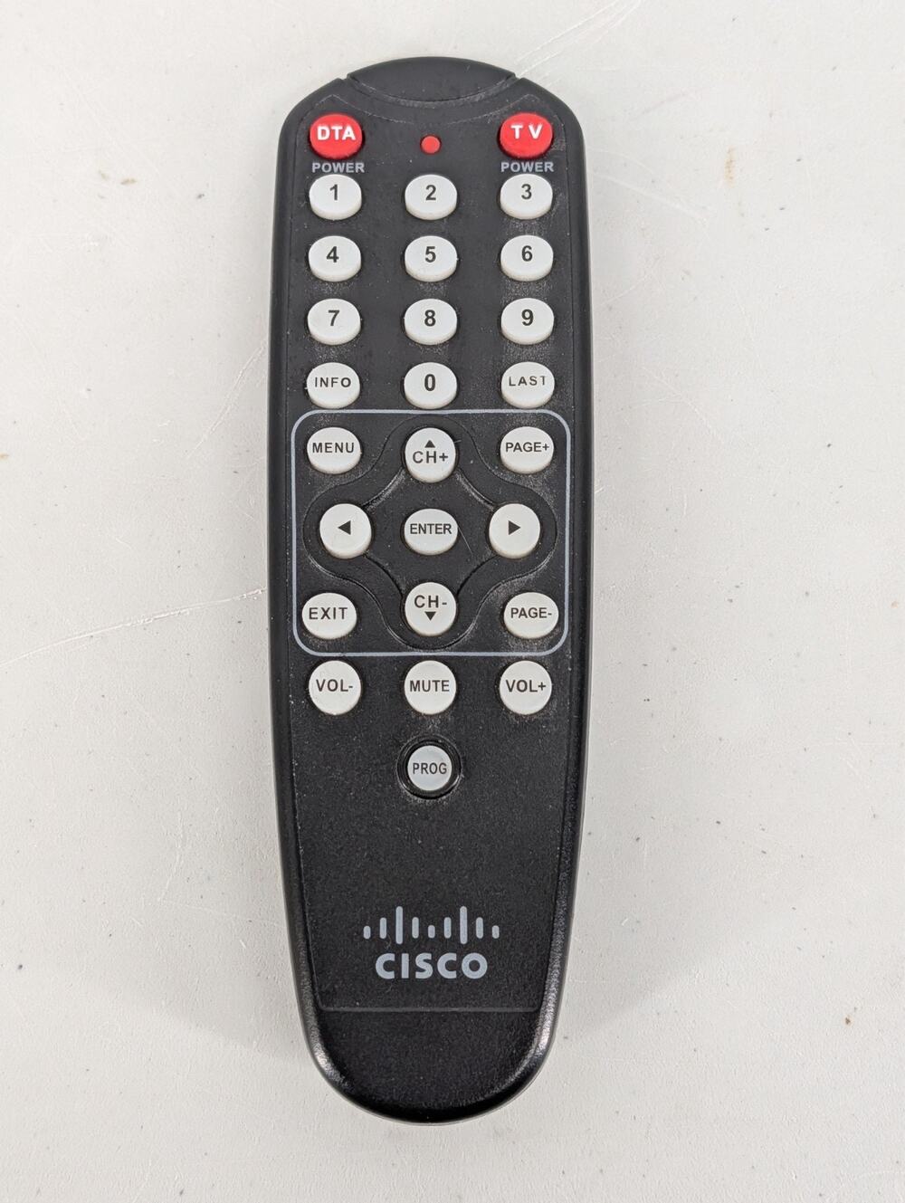 Cisco HDA-RF2.2 Remote Control for Cisco Digital Transport Adapter Cable TV Box